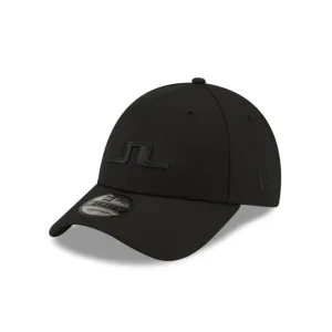 Best J Lindeberg Black on Black 9FORTY Snapback Hat - KTGCaps - Baseball caps for various teams, purchased online at a discount