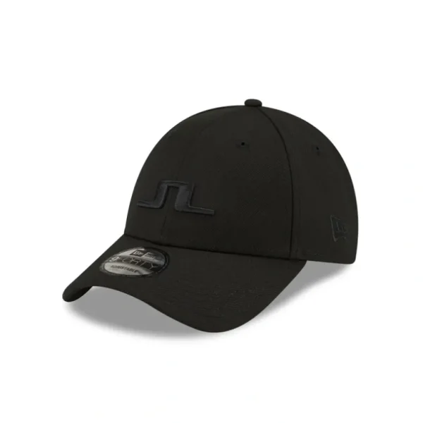 Best J Lindeberg Black on Black 9FORTY Snapback Hat - KTGCaps - Baseball caps for various teams, purchased online at a discount