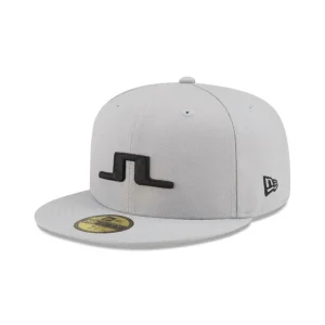 Best Sale J Lindeberg Gray 59FIFTY Fitted Hat - KTGCaps - Baseball caps for various teams, purchased online at a discount