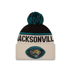 Store Jacksonville Jaguars 2024 Cold Weather Historic Pom Knit Hat - KTGCaps - Baseball caps for various teams, purchased online at a discount