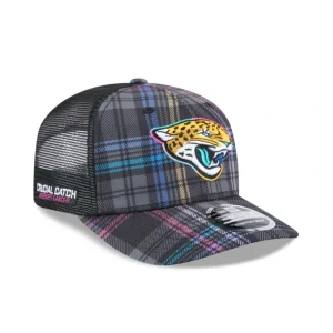 Best Sale Jacksonville Jaguars 2024 Crucial Catch 9SEVENTY Trucker Hat - KTGCaps - Baseball caps for various teams, purchased online at a discount