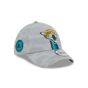 Best Sale Jacksonville Jaguars 2024 Sideline Gray 39THIRTY Stretch Fit Hat - KTGCaps - Baseball caps for various teams, purchased online at a discount