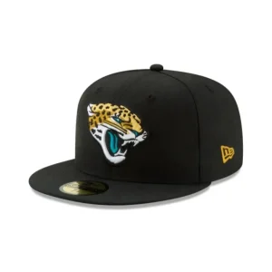 Store Jacksonville Jaguars Black 59FIFTY Fitted Hat - KTGCaps - Baseball caps for various teams, purchased online at a discount