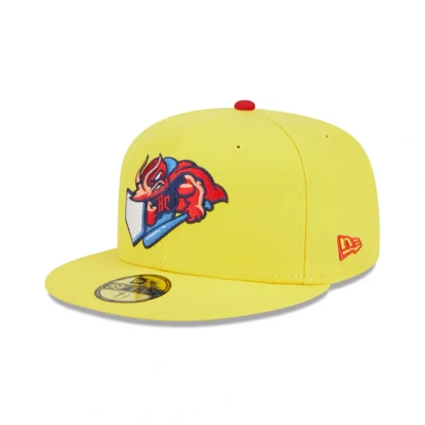 New Jacksonville Jumbo Shrimp Theme Night 59FIFTY Fitted Hat - KTGCaps - Baseball caps for various teams, purchased online at a discount