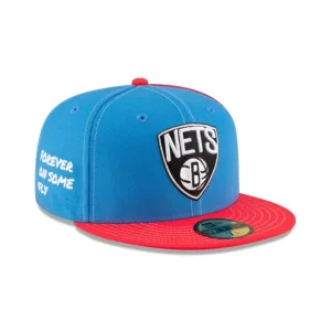 Outlet Jae Tips X Brooklyn Nets 59FIFTY Fitted Hat - KTGCaps - Baseball caps for various teams, purchased online at a discount