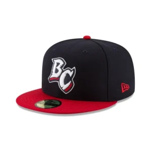 Online Jersey Shore BlueClaws Authentic Collection Alt2 59FIFTY Fitted Hat - KTGCaps - Baseball caps for various teams, purchased online at a discount