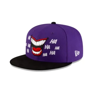 Shop Joker Laugh Out Loud 59FIFTY Fitted Hat - KTGCaps - Baseball caps for various teams, purchased online at a discount