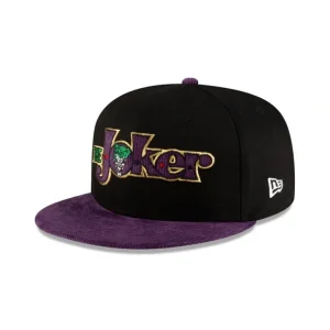 New Joker Script 9FIFTY Snapback Hat - KTGCaps - Baseball caps for various teams, purchased online at a discount
