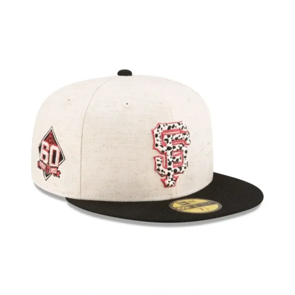 Hot Just Caps Animal Fill San Francisco Giants 59FIFTY Fitted Hat - KTGCaps - Baseball caps for various teams, purchased online at a discount