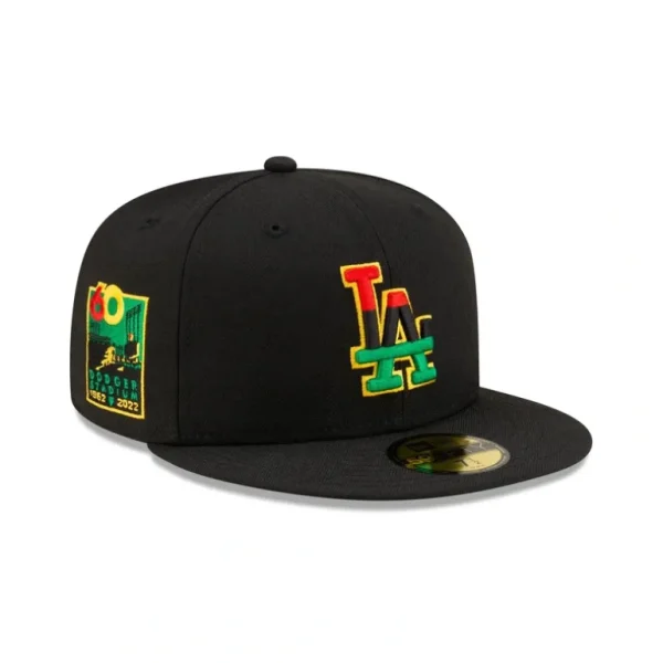 Clearance Just Caps Freedom Day Los Angeles Dodgers 59FIFTY Fitted Hat - KTGCaps - Baseball caps for various teams, purchased online at a discount