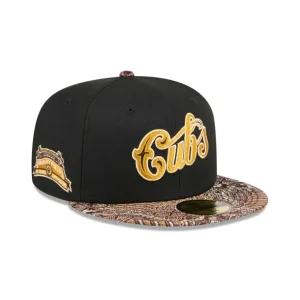 Hot Just Caps Jacquard Visor Chicago Cubs 59FIFTY Fitted Hat - KTGCaps - Baseball caps for various teams, purchased online at a discount