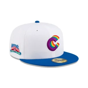 Best Just Caps Kaleidoscope Chicago Cubs 59FIFTY Fitted Hat - KTGCaps - Baseball caps for various teams, purchased online at a discount
