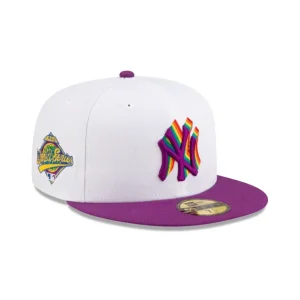 Sale Just Caps Kaleidoscope New York Yankees 59FIFTY Fitted Hat - KTGCaps - Baseball caps for various teams, purchased online at a discount