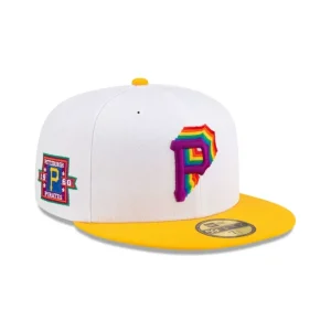 Sale Just Caps Kaleidoscope Pittsburgh Pirates 59FIFTY Fitted Hat - KTGCaps - Baseball caps for various teams, purchased online at a discount