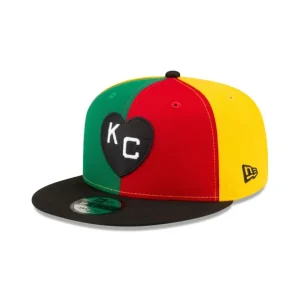 New Just Caps Negro League Kansas City Monarchs 9FIFTY Snapback Hat - KTGCaps - Baseball caps for various teams, purchased online at a discount