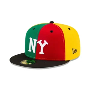 Best Sale Just Caps Negro League New York Black Yankees 59FIFTY Fitted Hat - KTGCaps - Baseball caps for various teams, purchased online at a discount