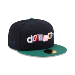 Best Sale Just Caps Note Pack Los Angeles Dodgers 59FIFTY Fitted Hat - KTGCaps - Baseball caps for various teams, purchased online at a discount