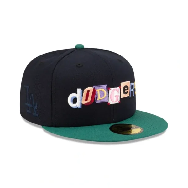 Best Sale Just Caps Note Pack Los Angeles Dodgers 59FIFTY Fitted Hat - KTGCaps - Baseball caps for various teams, purchased online at a discount