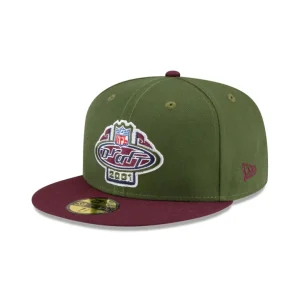Online Just Caps Retro NFL Draft Atlanta Falcons 59FIFTY Fitted Hat - KTGCaps - Baseball caps for various teams, purchased online at a discount