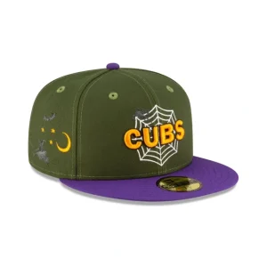 Store Just Caps Spider Web Chicago Cubs 59FIFTY Fitted Hat - KTGCaps - Baseball caps for various teams, purchased online at a discount