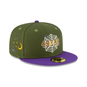 Sale Just Caps Spider Web San Francisco 49ers 59FIFTY Fitted Hat - KTGCaps - Baseball caps for various teams, purchased online at a discount