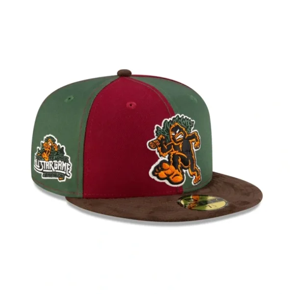 Shop Just Caps Spooky Pack Eugene Emeralds 59FIFTY Fitted Hat - KTGCaps - Baseball caps for various teams, purchased online at a discount