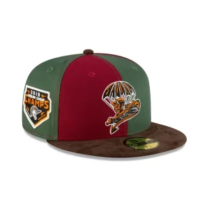 Best Just Caps Spooky Pack Fayetteville Woodpeckers 59FIFTY Fitted Hat - KTGCaps - Baseball caps for various teams, purchased online at a discount