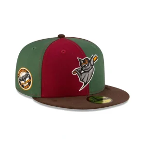Best Sale Just Caps Spooky Pack Louisville Bats 59FIFTY Fitted Hat - KTGCaps - Baseball caps for various teams, purchased online at a discount