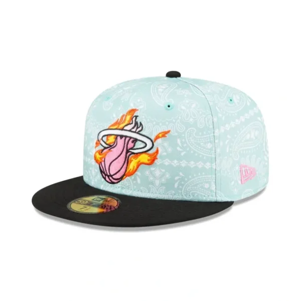 Outlet Just Caps Variety Pack Miami Heat 59FIFTY Fitted Hat - KTGCaps - Baseball caps for various teams, purchased online at a discount
