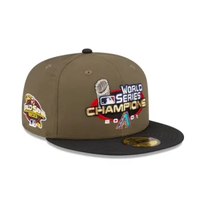 Store Just Caps World Series Arizona Diamondbacks 59FIFTY Fitted Hat - KTGCaps - Baseball caps for various teams, purchased online at a discount