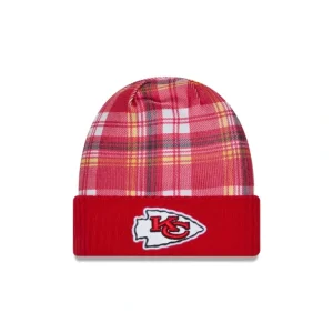 Online Kansas City Chiefs 2024 Cold Weather Statement Knit Beanie - KTGCaps - Baseball caps for various teams, purchased online at a discount