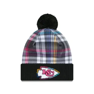 Best Kansas City Chiefs 2024 Crucial Catch Sport Pom Knit Hat - KTGCaps - Baseball caps for various teams, purchased online at a discount