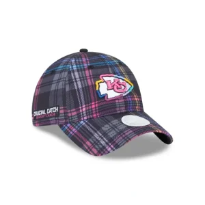 Shop Kansas City Chiefs 2024 Crucial Catch Womens 9TWENTY Adjustable Hat - KTGCaps - Baseball caps for various teams, purchased online at a discount