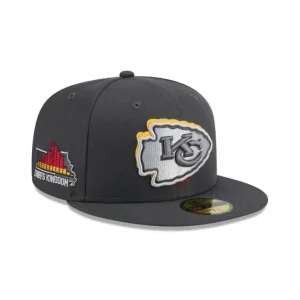 Shop Kansas City Chiefs 2024 Draft Gray 59FIFTY Fitted Hat - KTGCaps - Baseball caps for various teams, purchased online at a discount