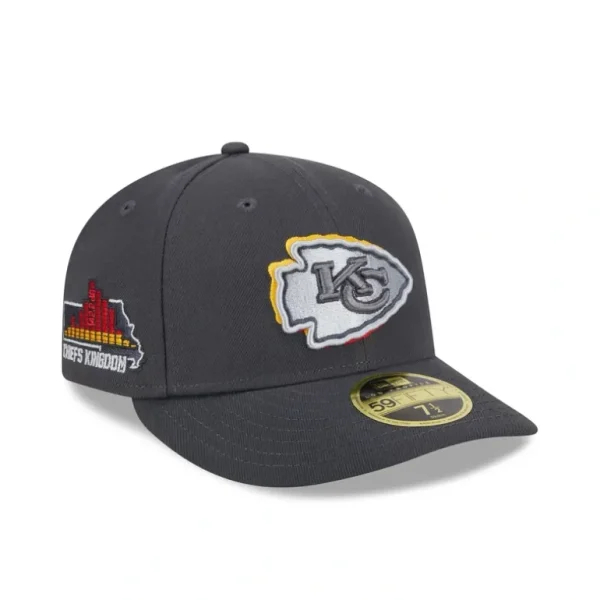 Online Kansas City Chiefs 2024 Draft Low Profile 59FIFTY Fitted Hat - KTGCaps - Baseball caps for various teams, purchased online at a discount