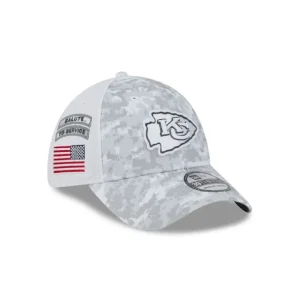Shop Kansas City Chiefs 2024 Salute to Service 39THIRTY Stretch Fit Hat - KTGCaps - Baseball caps for various teams, purchased online at a discount