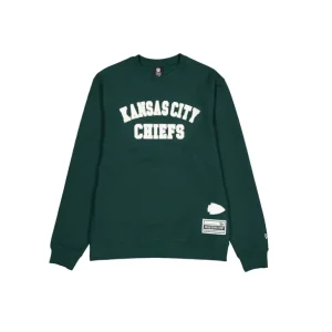 New Kansas City Chiefs Dark Green Logo Select Crewneck - KTGCaps - Baseball caps for various teams, purchased online at a discount