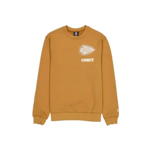 Outlet Kansas City Chiefs Light Bronze Logo Select Crewneck - KTGCaps - Baseball caps for various teams, purchased online at a discount