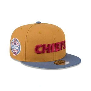 Outlet Kansas City Chiefs Panama Tan 9FIFTY Snapback Hat - KTGCaps - Baseball caps for various teams, purchased online at a discount