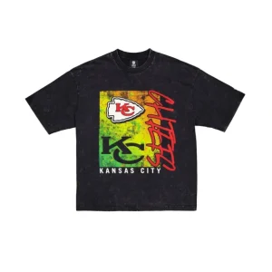 Hot Kansas City Chiefs Sport Classics Boxy Black TShirt - KTGCaps - Baseball caps for various teams, purchased online at a discount