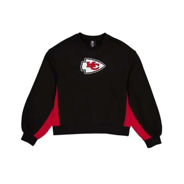 Outlet Kansas City Chiefs Sport Night Womens Crewneck - KTGCaps - Baseball caps for various teams, purchased online at a discount