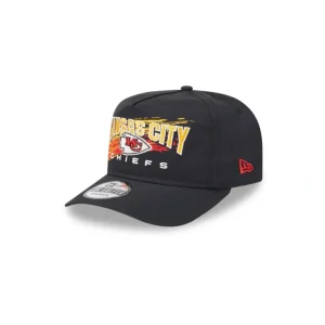Outlet Kansas City Chiefs Throwback Brush Golfer Hat - KTGCaps - Baseball caps for various teams, purchased online at a discount