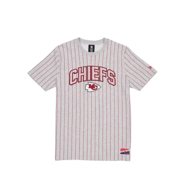 Store Kansas City Chiefs Throwback Gray Pinstripe TShirt - KTGCaps - Baseball caps for various teams, purchased online at a discount