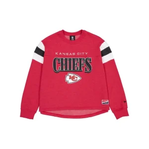 Best Sale Kansas City Chiefs Throwback Womens Crewneck - KTGCaps - Baseball caps for various teams, purchased online at a discount