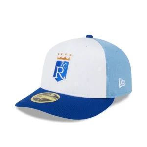 Best Kansas City Royals 2024 Batting Practice Low Profile 59FIFTY Fitted Ha - KTGCaps - Baseball caps for various teams, purchased online at a discount