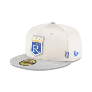 Store Kansas City Royals 2024 Clubhouse Stone 59FIFTY Fitted Hat - KTGCaps - Baseball caps for various teams, purchased online at a discount
