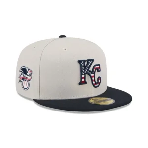 Online Kansas City Royals Independence Day 2024 59FIFTY Fitted Hat - KTGCaps - Baseball caps for various teams, purchased online at a discount