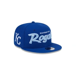 Store Kansas City Royals Script Kids 9FIFTY Snapback Hat - KTGCaps - Baseball caps for various teams, purchased online at a discount