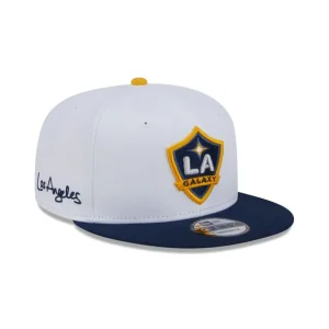 Shop LA Galaxy 2024 Jersey Hook 9FIFTY Snapback Hat - KTGCaps - Baseball caps for various teams, purchased online at a discount