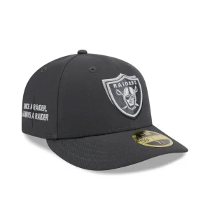 Hot Las Vegas Raiders 2024 Draft Low Profile 59FIFTY Fitted Hat - KTGCaps - Baseball caps for various teams, purchased online at a discount